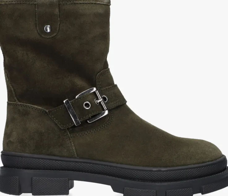 groene ton & ton biker boots lunt