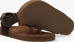 groene ton & ton platte sandalen pl_om001