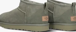 groene ugg vachtlaarzen w classic ultra mini