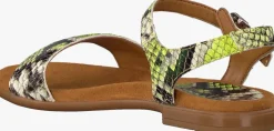groene unisa platte sandalen lirita
