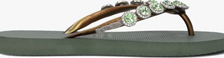 groene uzurii teenslippers beatrix