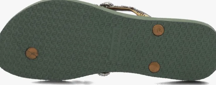 groene uzurii teenslippers beatrix