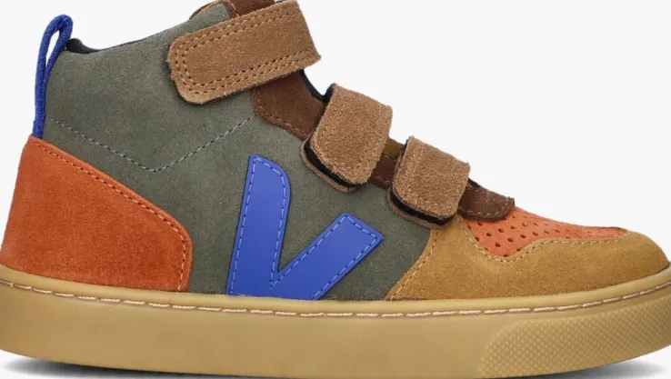 groene veja hoge sneakers small v-10 mid