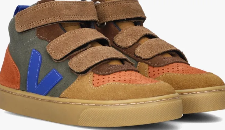 groene veja hoge sneakers small v-10 mid