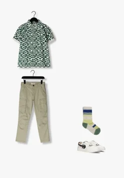 groene vingino casual overhemd lampo