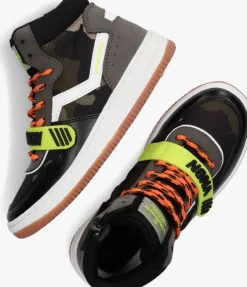 groene vingino hoge sneakers rens mid velcro