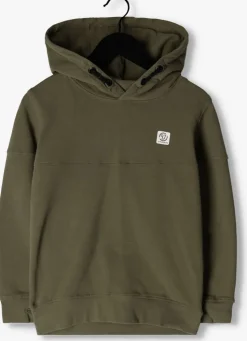 groene vingino trui hoody-basic-logo