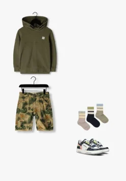 groene vingino trui hoody-basic-logo