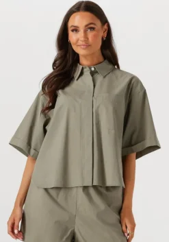 groene withblack blouses wblgunilla ss shirt