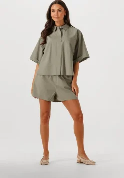 groene withblack blouses wblgunilla ss shirt