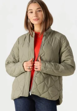 groene withblack jack wblcopenhagen quilted jacket