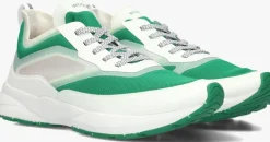 groene woden lage sneakers stelle transparan