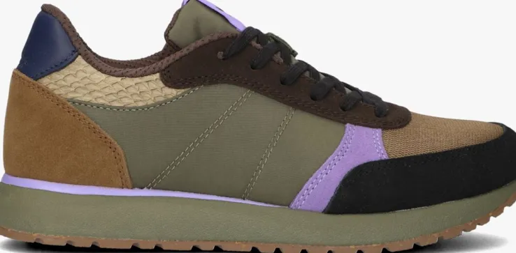 groene woden lage sneakers ronja