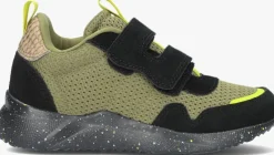 groene woden lage sneakers frej mesh