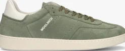 groene woolrich lage sneakers swing court manh