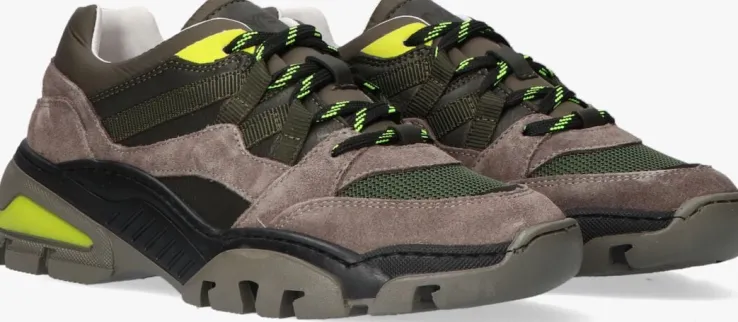groene wysh lage sneakers armin