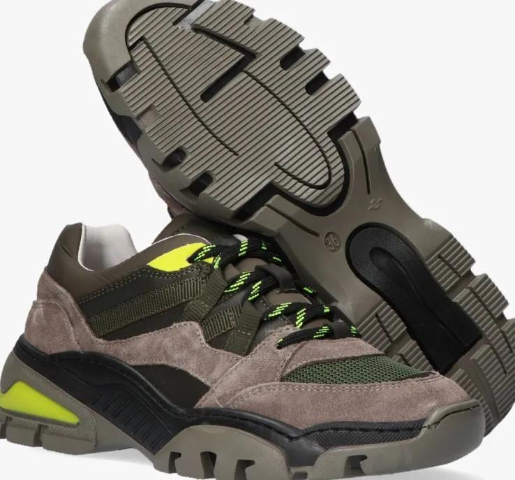 groene wysh lage sneakers armin