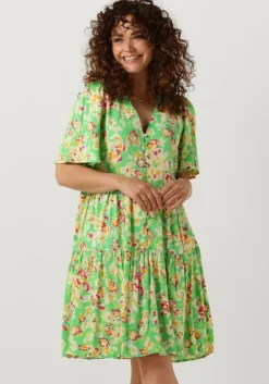groene y.a.s. mini jurk yasuria 2/4 dress