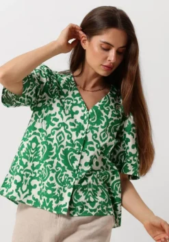 groene y.a.s. top yasgreena 2/4 shirt