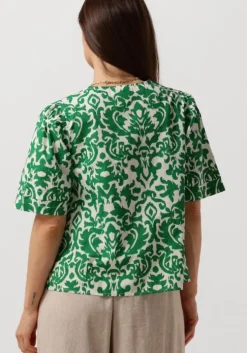 groene y.a.s. top yasgreena 2/4 shirt