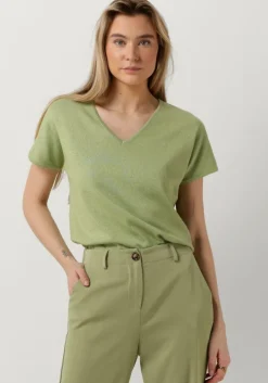 groene ydence t-shirt knitted top sammy