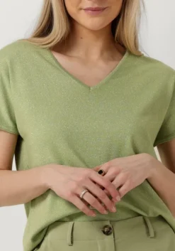 groene ydence t-shirt knitted top sammy