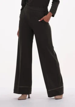 khaki ana alcazar wijde broek trousers reach compliant
