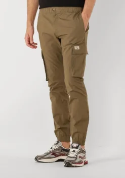 khaki calvin klein cargobroeken skinny cargo