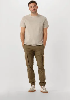 khaki calvin klein cargobroeken skinny cargo