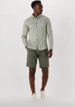 khaki desoto casual overhemd casual kent 1/1