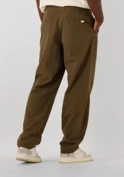 khaki forét chino calm seersucker pant