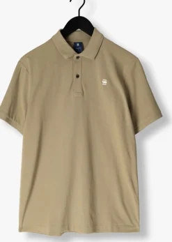 khaki g-star raw polo dunda slim polo ss
