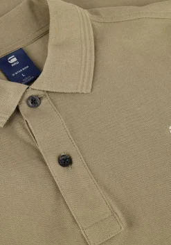 khaki g-star raw polo dunda slim polo ss