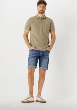 khaki g-star raw polo dunda slim polo ss