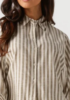 khaki knit-ted blouses becca