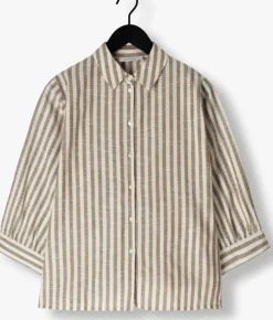 khaki knit-ted blouses becca