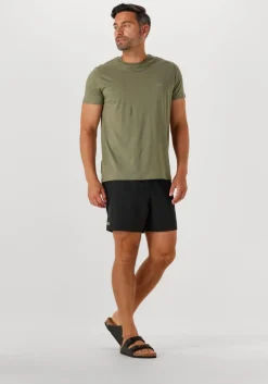 khaki lacoste t-shirt 1tht1 mens tee-shirt 12