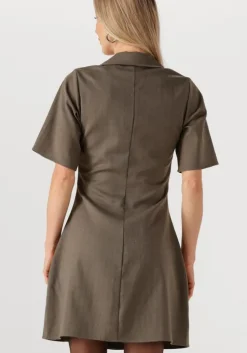 khaki modström mini jurk pedromd dress