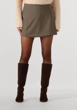 khaki modström minirok pedromd skirt