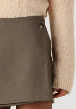 khaki modström minirok pedromd skirt