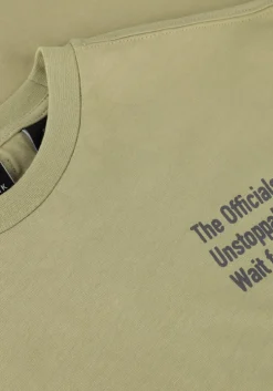 khaki nik & nik t-shirt unstoppable oversized t-shirt