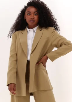 khaki notes du nord blazer oliana blazer