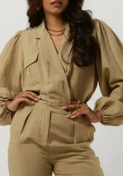 khaki notes du nord jumpsuit gleena jumpsuit