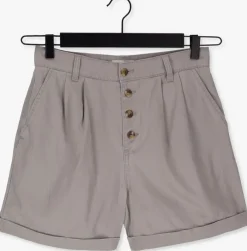 khaki object jeans ocean hw twill shorts