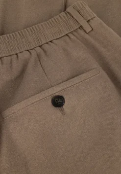 khaki plain chino theo pl linen