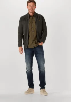 khaki pme legend casual overhemd quilt poplin casual 2