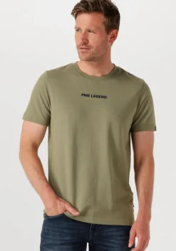 khaki pme legend t-shirt flat waffle jersey