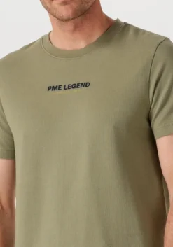 khaki pme legend t-shirt flat waffle jersey