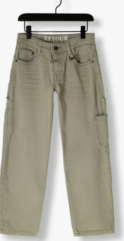 khaki retour cargo jeans rocko