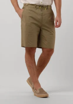 khaki scotch & soda korte broek fave - lightweight poplin short